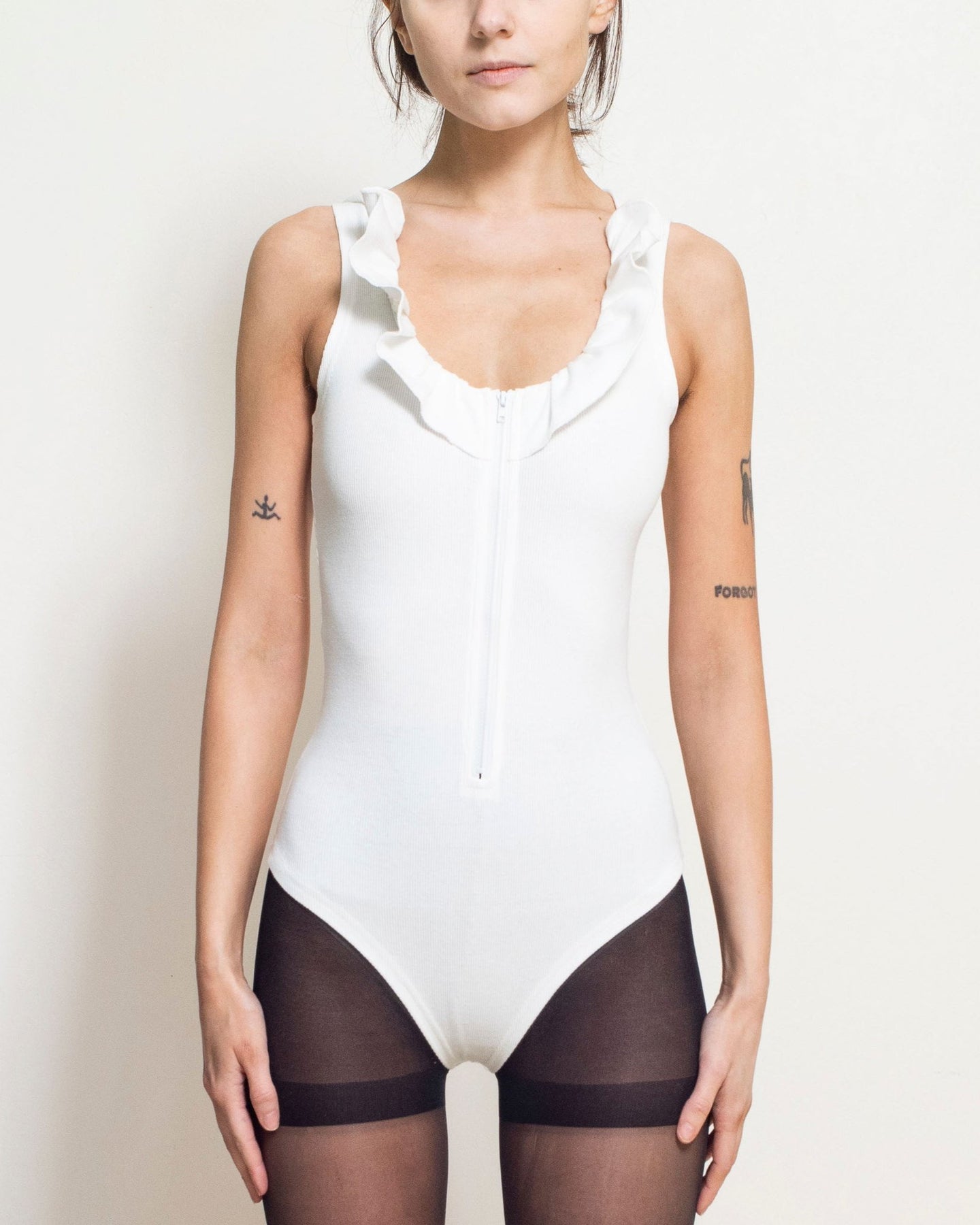 Sabrina Bodysuit in White